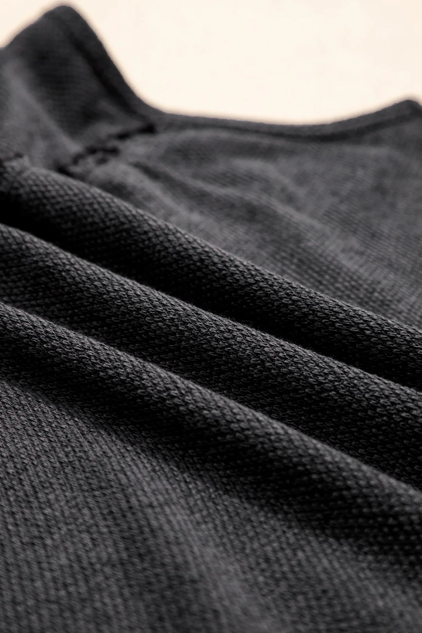 Dark Grey Tiered Frill Trim A-line Tank Top - MarkoFit