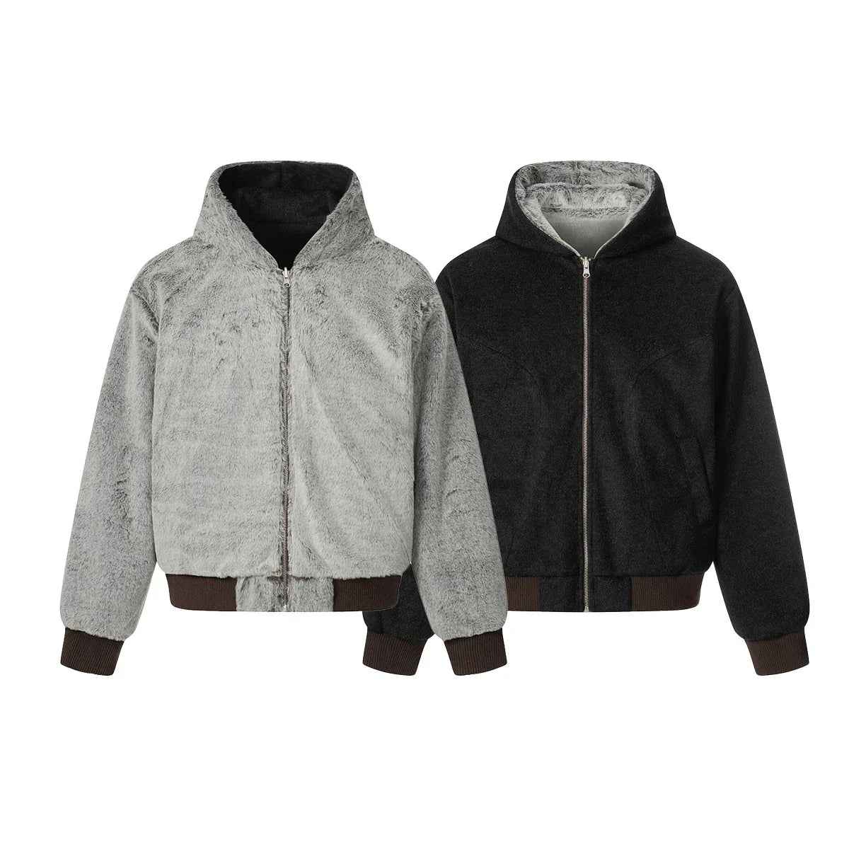 Zipper hooded sweatshirt for men - MarkoFit