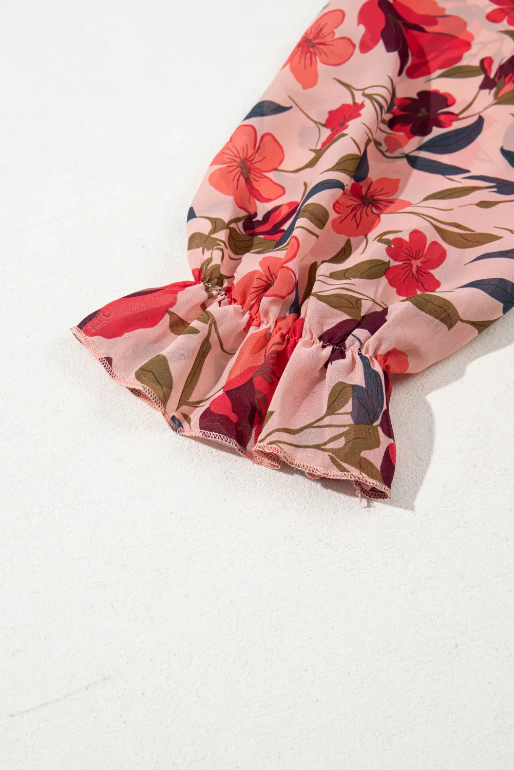 Wild Lotus Ruffle Tiered Maxi Dress - MarkoFit