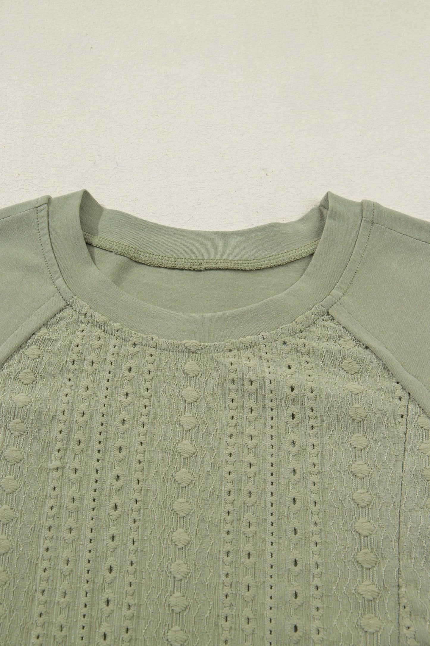 Laurel Green Jacquard Frilled Ruffled Long Sleeve Mini Dress - MarkoFit