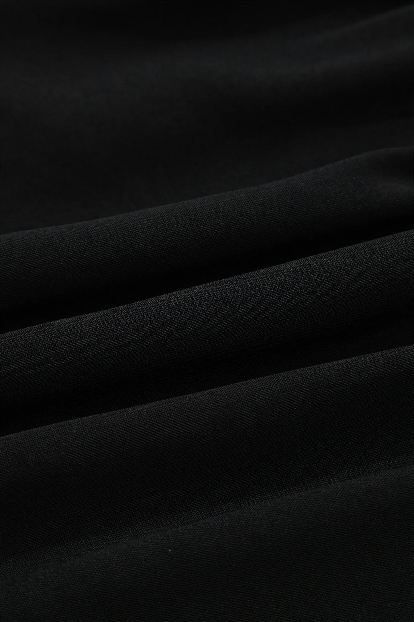 Black Plus Size Frilled Elastic Waist Lace Trim Boho Ruffled Shorts - MarkoFit