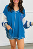 Sky Blue / XL / 75%Polyester+25%Cotton