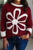 Red Dahlia / XL / 70%Polyester+25%Cotton+5%Elastane