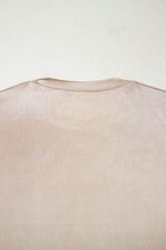 Gold Round Neck Metallic Tank Top - MarkoFit