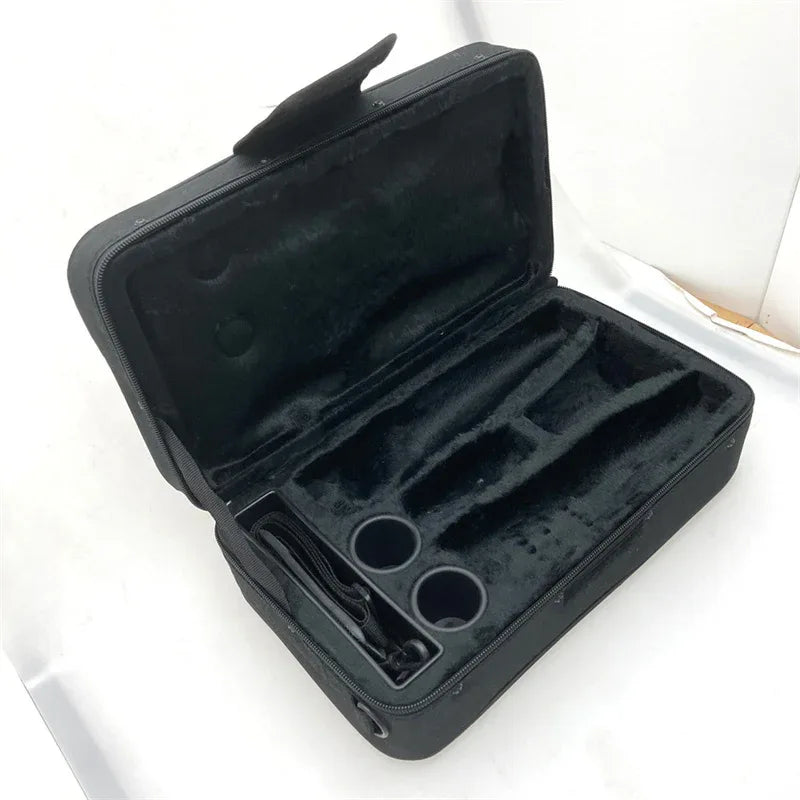 Portable Clarinet Case Bag Crossbody Black Pipe Cloth Box - MarkoFit