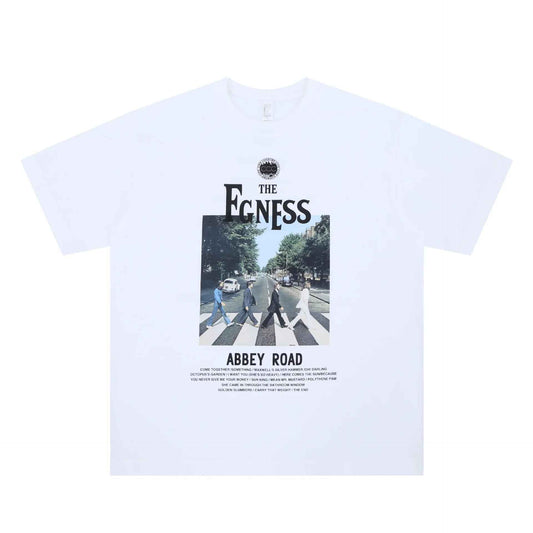 Men's Short Sleeve Rock Print T-Shirt for Men and Women - MarkoFit