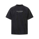 Retro washed T-shirt with short sleeves for men - MarkoFit