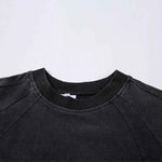 Retro washed T-shirt with short sleeves for men - MarkoFit