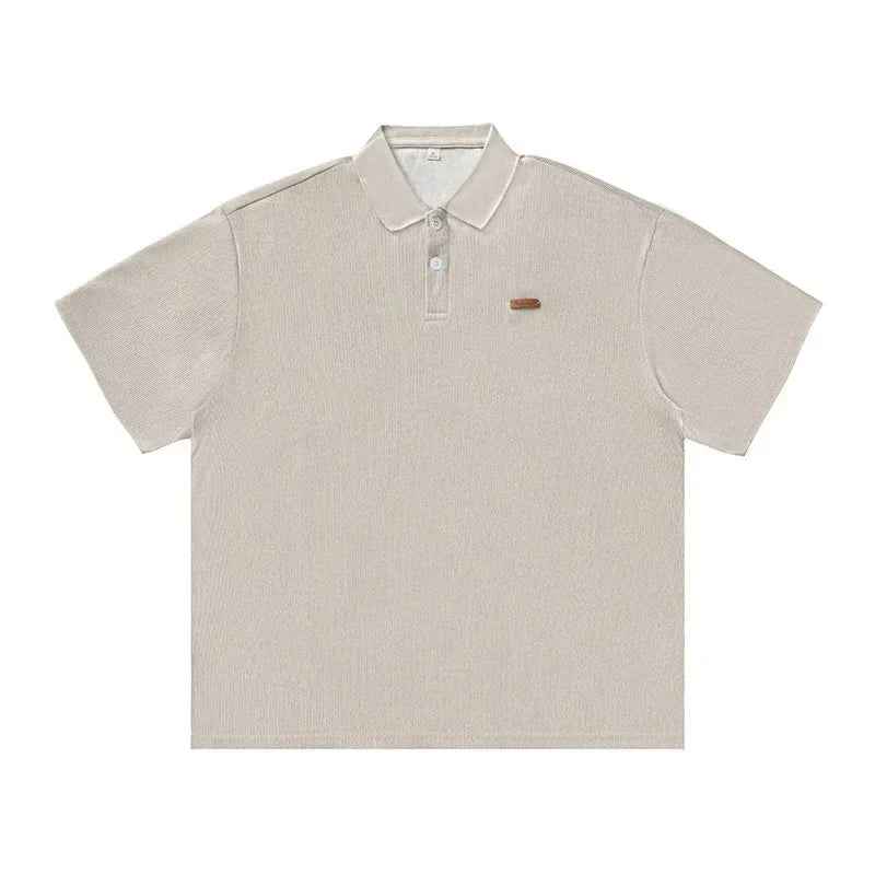 Short Sleeve Polo Shirt Men T-Shirt - MarkoFit