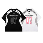 Short Sleeve T-Shirt for Men and Women Loose Casual Couple Top - MarkoFit