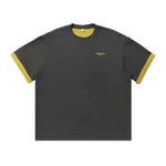 Short sleeved letter embroidered T-shirt for men - MarkoFit