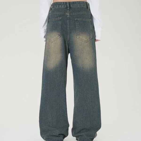 Retro wide leg jeans for men and women - MarkoFit