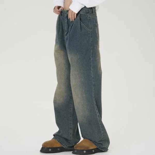 Retro wide leg jeans for men and women - MarkoFit