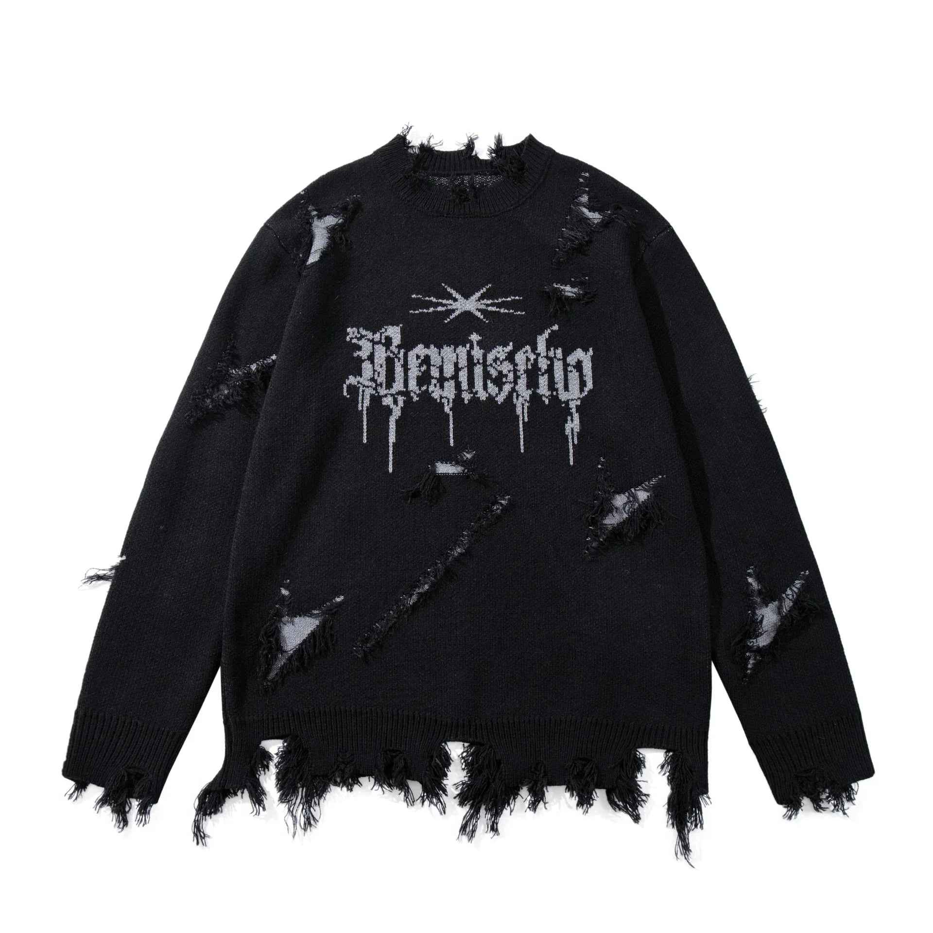 Tassel sweater thick knit sweater for men - MarkoFit