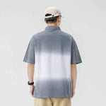 Gradient short sleeved polo shirt for men in summer - MarkoFit