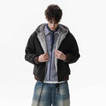 Zipper hooded sweatshirt for men - MarkoFit