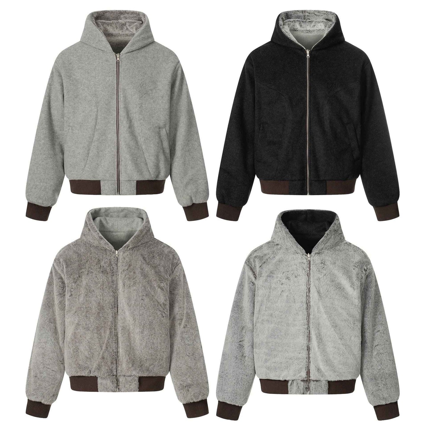 Zipper hooded sweatshirt for men - MarkoFit