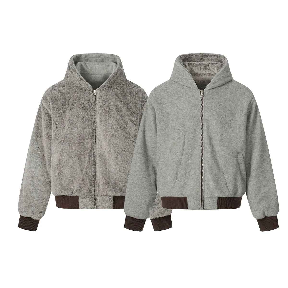 Zipper hooded sweatshirt for men - MarkoFit