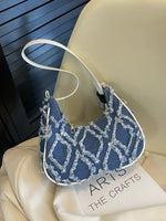 Raw Edge Cloth Shoulder Bag - MarkoFit