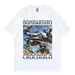 Women's Men T Shirt Bombardiro Crocodilo Plane Bomber Funny - MarkoFit