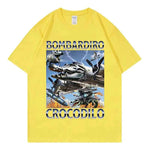 Women's Men T Shirt Bombardiro Crocodilo Plane Bomber Funny - MarkoFit
