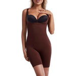 Women's One-Piece Body Shaping Clothes Abdomen Closing Pants Waist Closing Body Shaping Hip Lifting Pants Chest Supporting Gathering One-Piece Vest And Underwear - MarkoFit