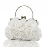 Rose Banquet Package Color Ding Cloth Dress Package Bride Bag - MarkoFit