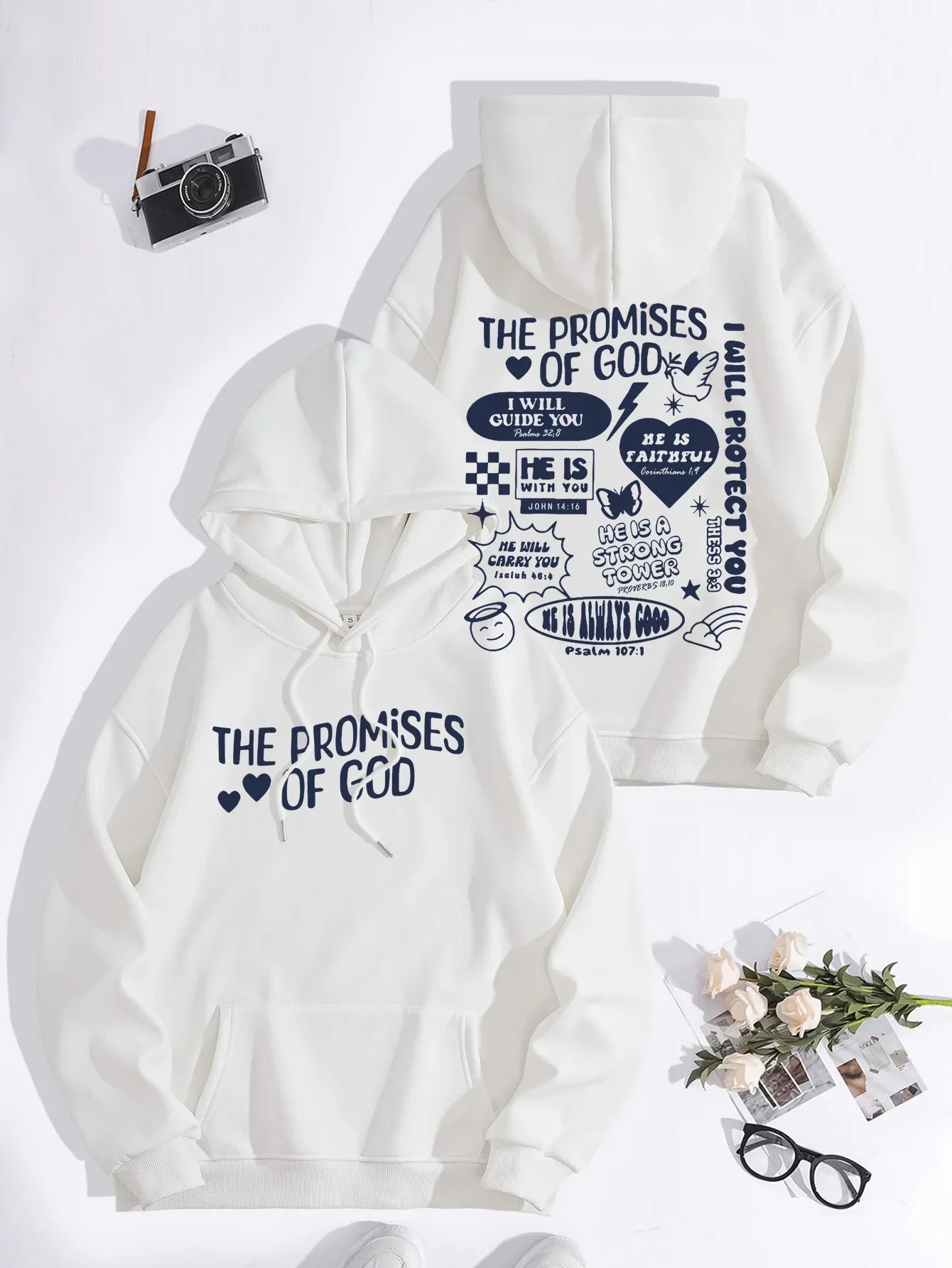 Aesthetic Christian Apparel Hoodies Men Women Jesus Clothes - MarkoFit