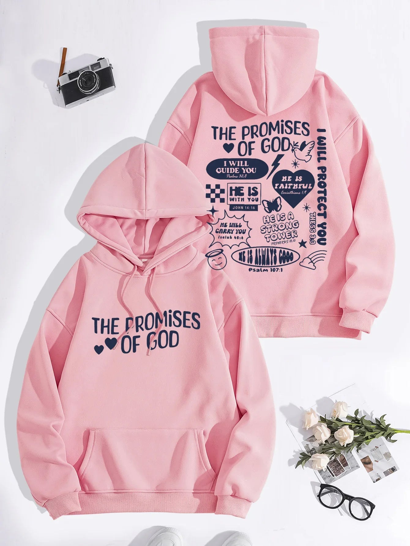 Aesthetic Christian Apparel Hoodies Men Women Jesus Clothes - MarkoFit