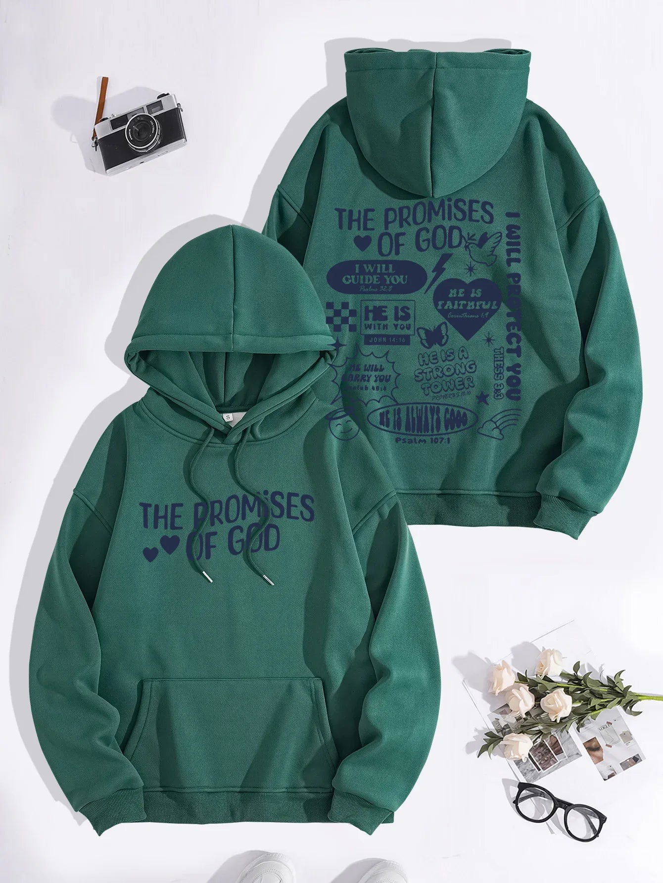 Aesthetic Christian Apparel Hoodies Men Women Jesus Clothes - MarkoFit