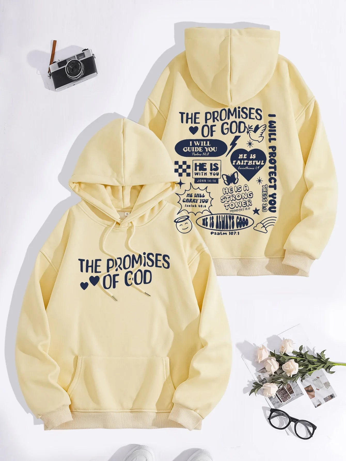 Aesthetic Christian Apparel Hoodies Men Women Jesus Clothes - MarkoFit