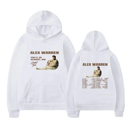 You'll Be Alright Kid Alex Warren Hoodies Men Clothes Winter - MarkoFit