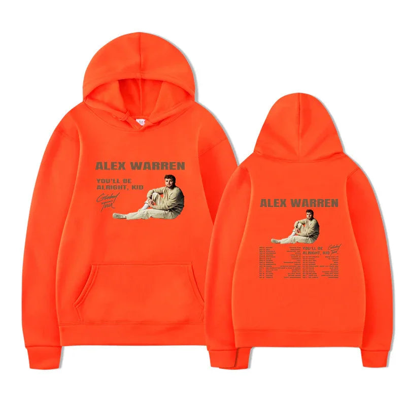 You'll Be Alright Kid Alex Warren Hoodies Men Clothes Winter - MarkoFit