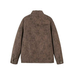 Distressed Metal Plane Buckle Loose Versatile PU Leather Jacket - Stylish Winter Clothes for Women - MarkoFit