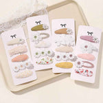 5Pcs BB Clips Set for Children Hair Accessories Sweet Hair bangs - MarkoFit