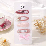5Pcs BB Clips Set for Children Hair Accessories Sweet Hair bangs - MarkoFit