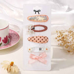 5Pcs BB Clips Set for Children Hair Accessories Sweet Hair bangs - MarkoFit