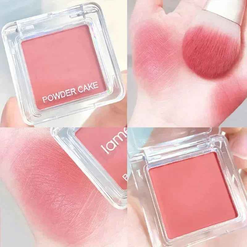 Face Blusher Matte Natural Cheek Tint Brighten Face Waterproof Face - MarkoFit