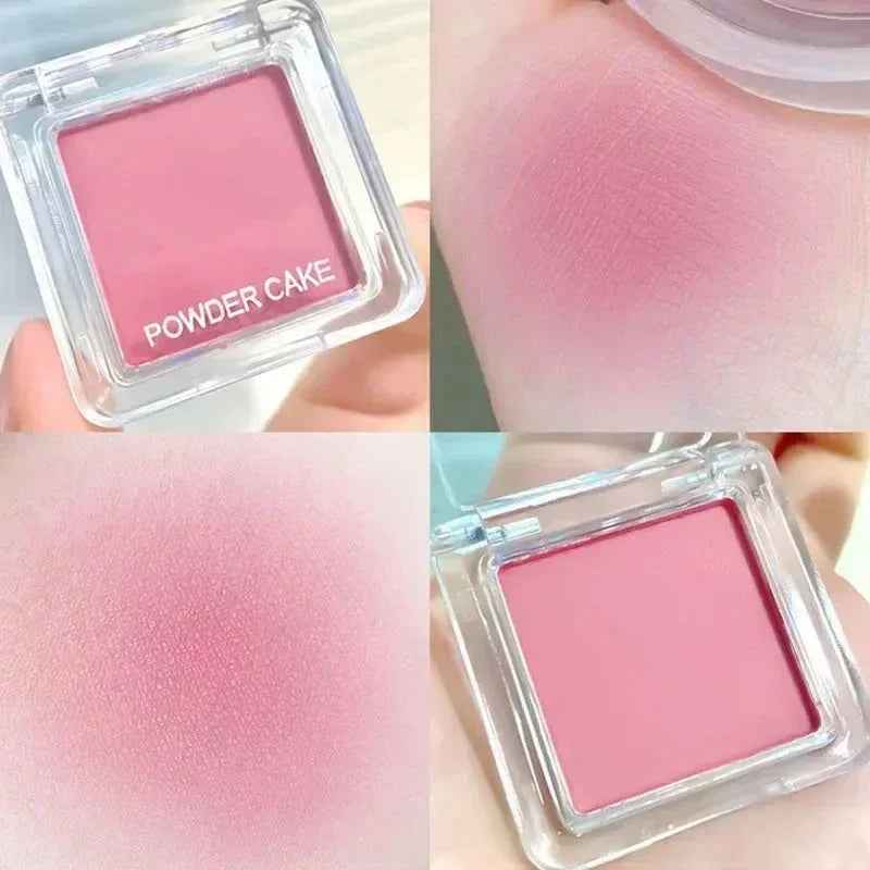 Face Blusher Matte Natural Cheek Tint Brighten Face Waterproof Face - MarkoFit