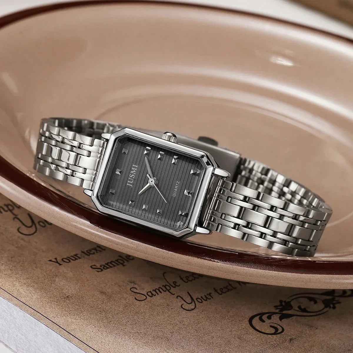 Fashion luxury exquisite alloy material Women's quartz watch - MarkoFit