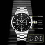Fashion Men Luxury Calendar Quartz Wrist Watch - MarkoFit