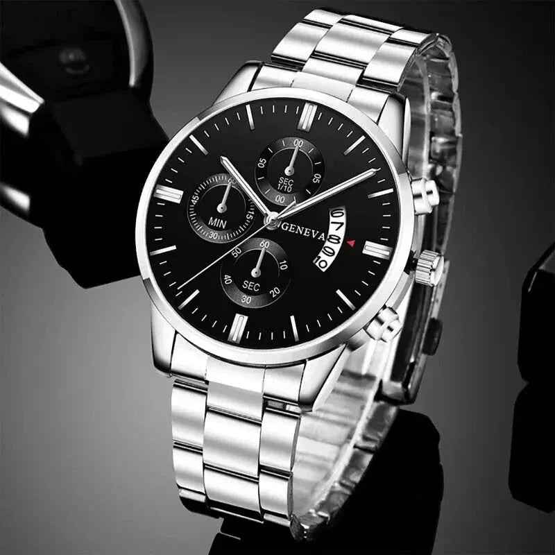 Fashion Men Luxury Calendar Quartz Wrist Watch - MarkoFit