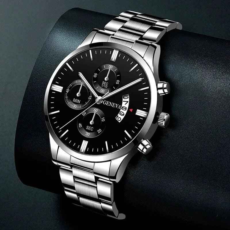 Fashion Men Luxury Calendar Quartz Wrist Watch - MarkoFit