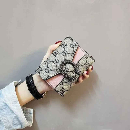 New Style Women's Short Wallet Female Student Three-Fold - MarkoFit