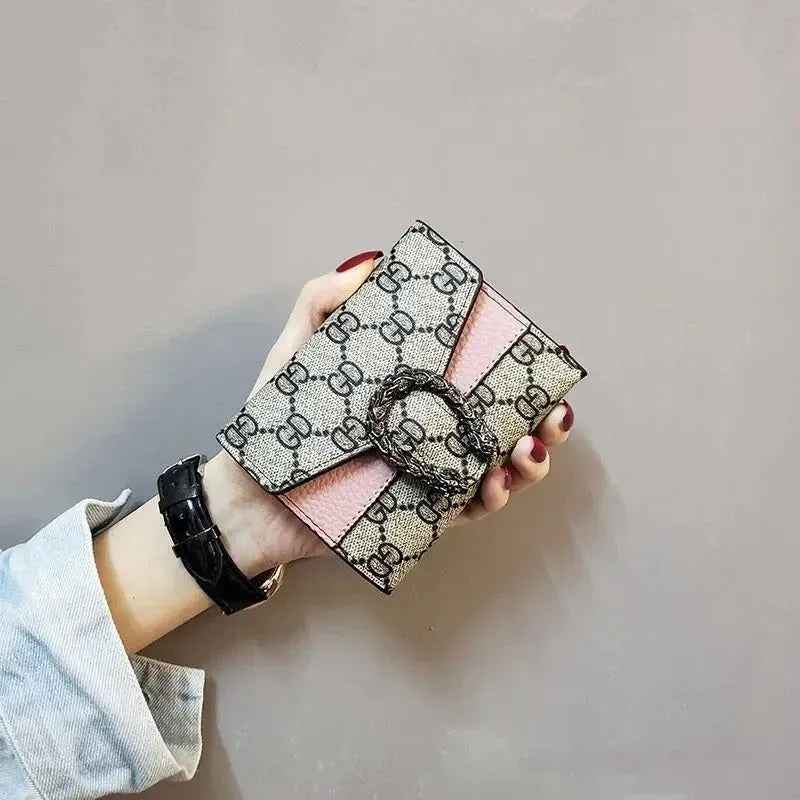 New Style Women's Short Wallet Female Student Three-Fold - MarkoFit