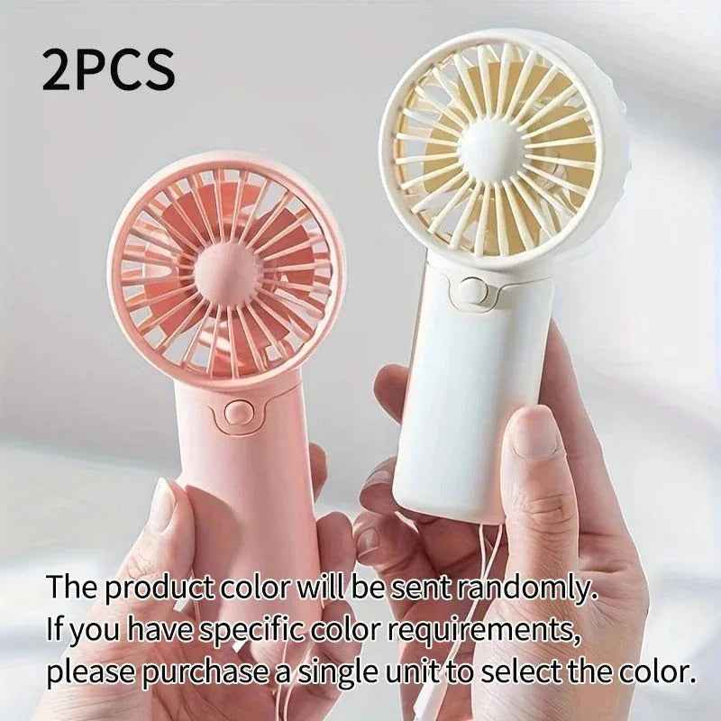Pocket Size Low Noise Small Electric Fan Student Gift Outdoor Fan - MarkoFit