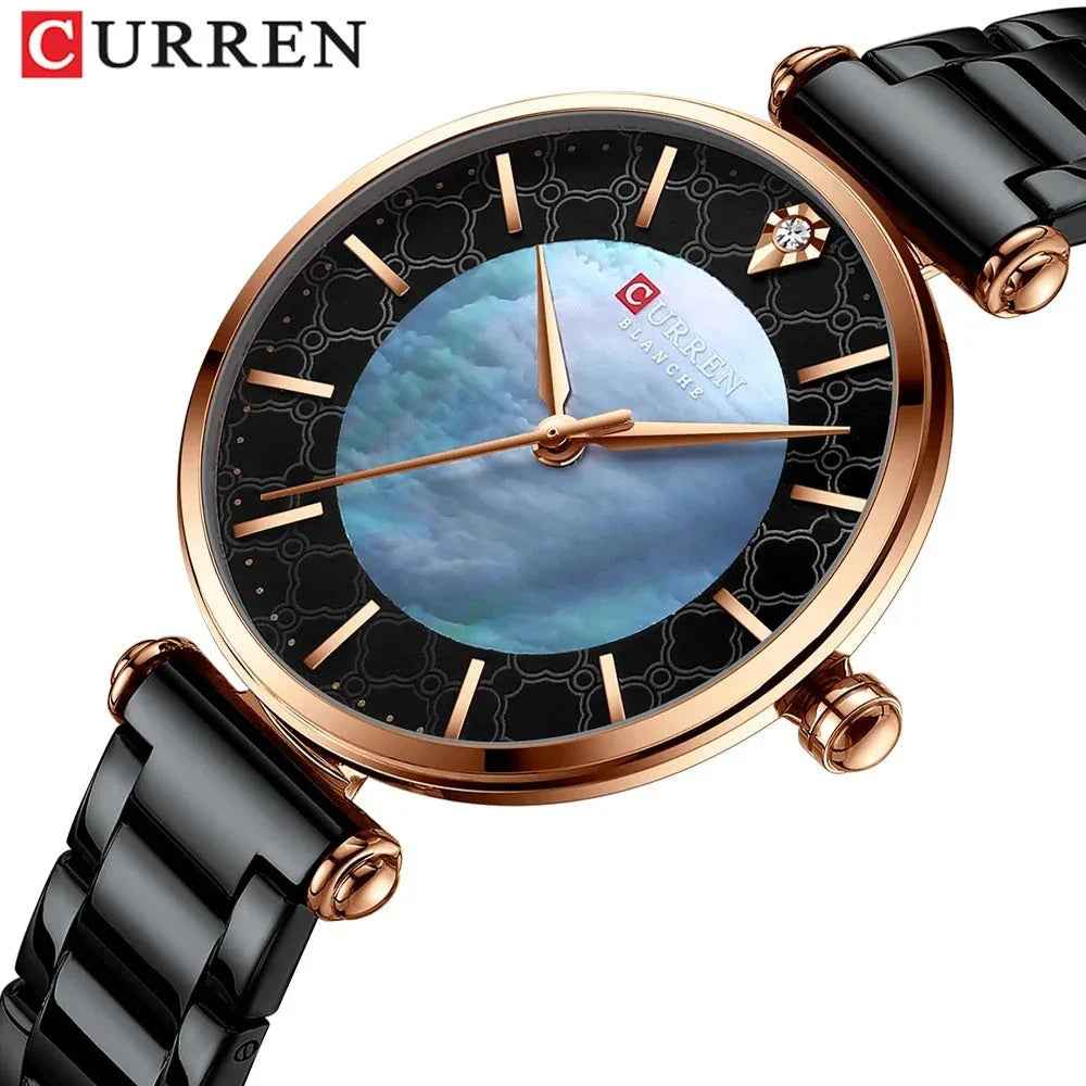 Steel Women Bracelet Watches Female Waterproof Clocks Relogio - MarkoFit
