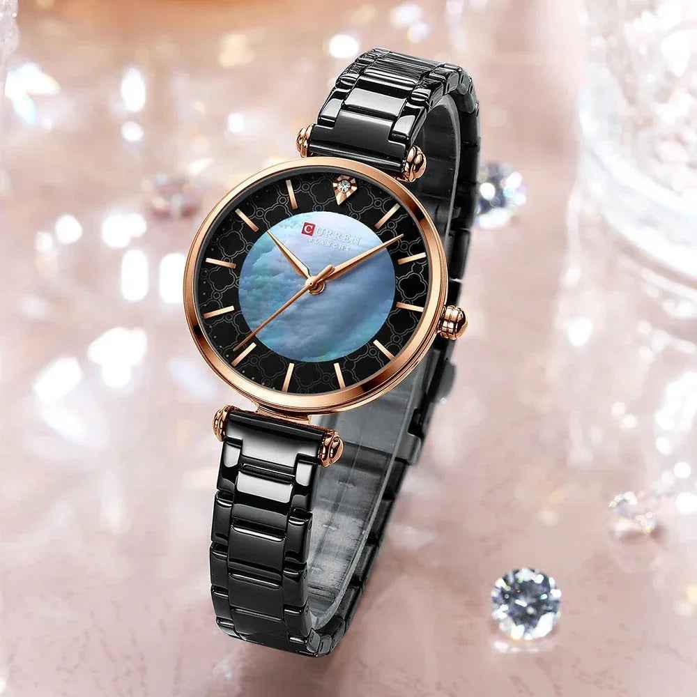 Steel Women Bracelet Watches Female Waterproof Clocks Relogio - MarkoFit