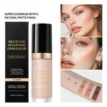 Super Coverage Concealer Multi-Use Cream Oil Free Long Lasting - MarkoFit